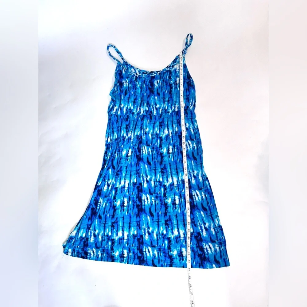 Style &Co. Blue Floral/Tropical Dress Size Large - Picture 8 of 8